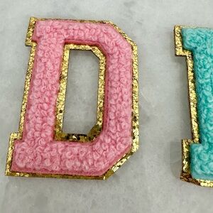 227 Chenille Letters - sticker backs 🤩